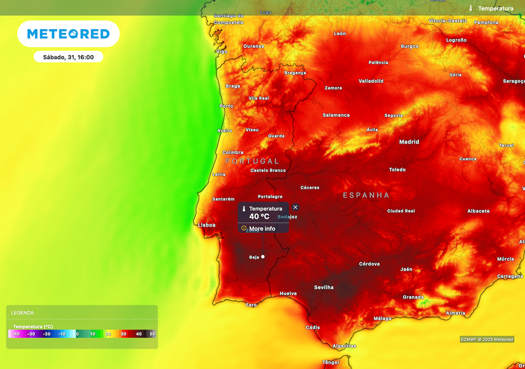 Temperaturas elevadas persistentes no sul do país Temperaturas elevadas persistentes no sul do país