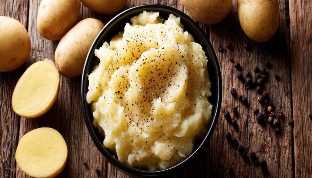 Puré de batata A Associação Portuguesa de Nutrição recomenda o aproveitamento integral da batata, seja mantendo a casca ou utilizá-la noutros preparados. Assada no forno com especiarias, por exemplo, ou em caldos.