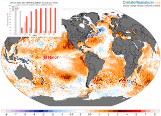 La posibilidad de El Ni&ntilde;o muy fuerte para 2026-2027 (probabilidad de 1 en 4 del Ni&ntilde;o-3.4 &ge; +2.0&deg;C) no est&aacute; garantizada
