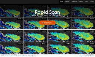 Posibilidades y los beneficios de las imágenes de satélites en modo de exploración rápida