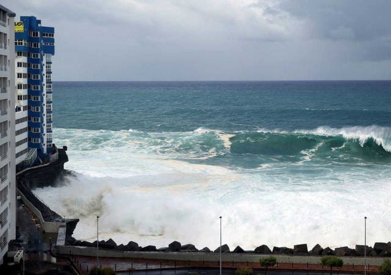 El aumento del nivel del mar es una de las principales consecuencias asociadas al cambio climático. Fotografía: RTVE El aumento del nivel del mar es una de las principales consecuencias asociadas al cambio climático. Fotografía: RTVE