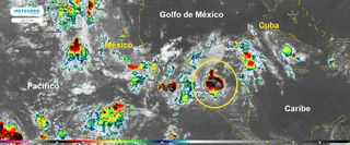 Posible baja tropical en el Golfo de México en los próximos días