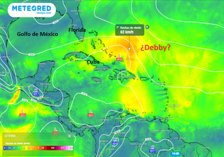 Posible ciclón tropical en el Atlántico Norte que podría afectar a la costa este de los EE.UU.: ¿Debby a la vista?