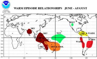 Posible formación de un episodio de "El Niño" a mediados de año, según la OMM