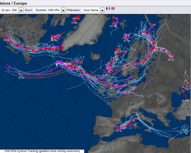 Posible Formación De Una Dana: Lluvia Y Nieve Para El Mediterráneo Occidental Posible Formación De Una Dana: Lluvia Y Nieve Para El Mediterráneo Occidental