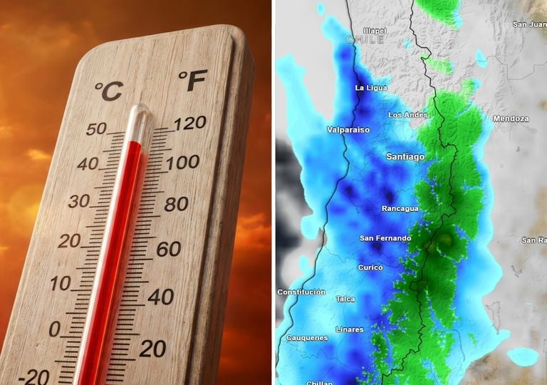 Posible ola de calor entre martes y jueves: Santiago rozar&iacute;a los 30 &deg;C y luego volver&iacute;an las precipitaciones