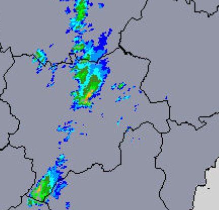 Posible Supercélula Sobre La Ciudad De Albacete (19 Junio 2012)