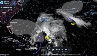 Posible tormenta (sub)tropical atlántica hacia Bahamas y Florida: Nicole