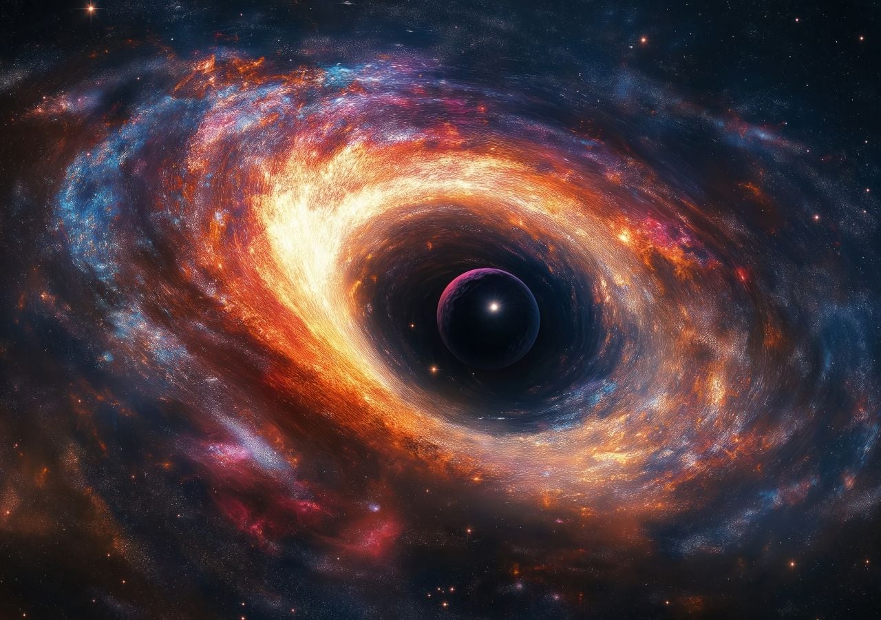 Se for encontrado um objeto que se pareça com uma anã castanha mas que ainda tenha lítio-7, podemos estar perante uma anã escura. Imagem ilustrativa.