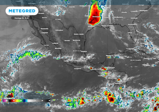 Posibles tormentas con granizadas y calor extremo para este lunes en México