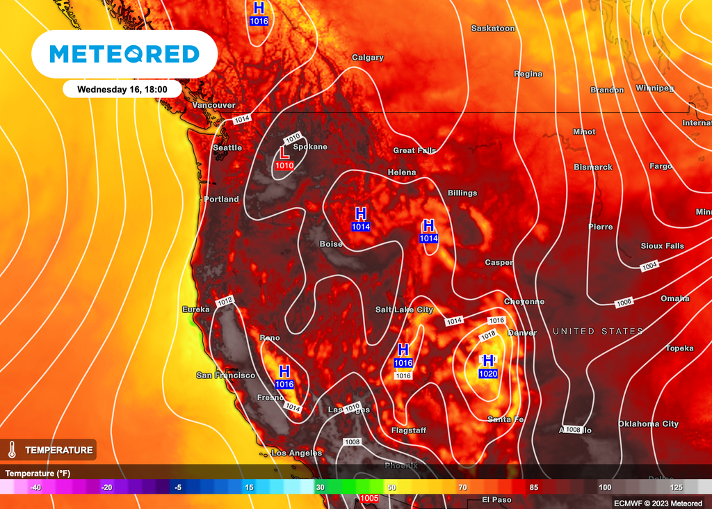 Possible Record Breaking Heat In The Pacific Northwest As South