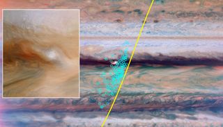 Los científicos han detectado y medido la potencia de los rayos en Júpiter asociados a tormentas que duran siglos