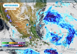 Potencial ciclón tropical One lleva fuertes lluvias al este de México y la costa de Texas