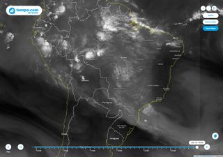 Potencial de chuva diminui e calor aumenta nas regiões CO, S e SE