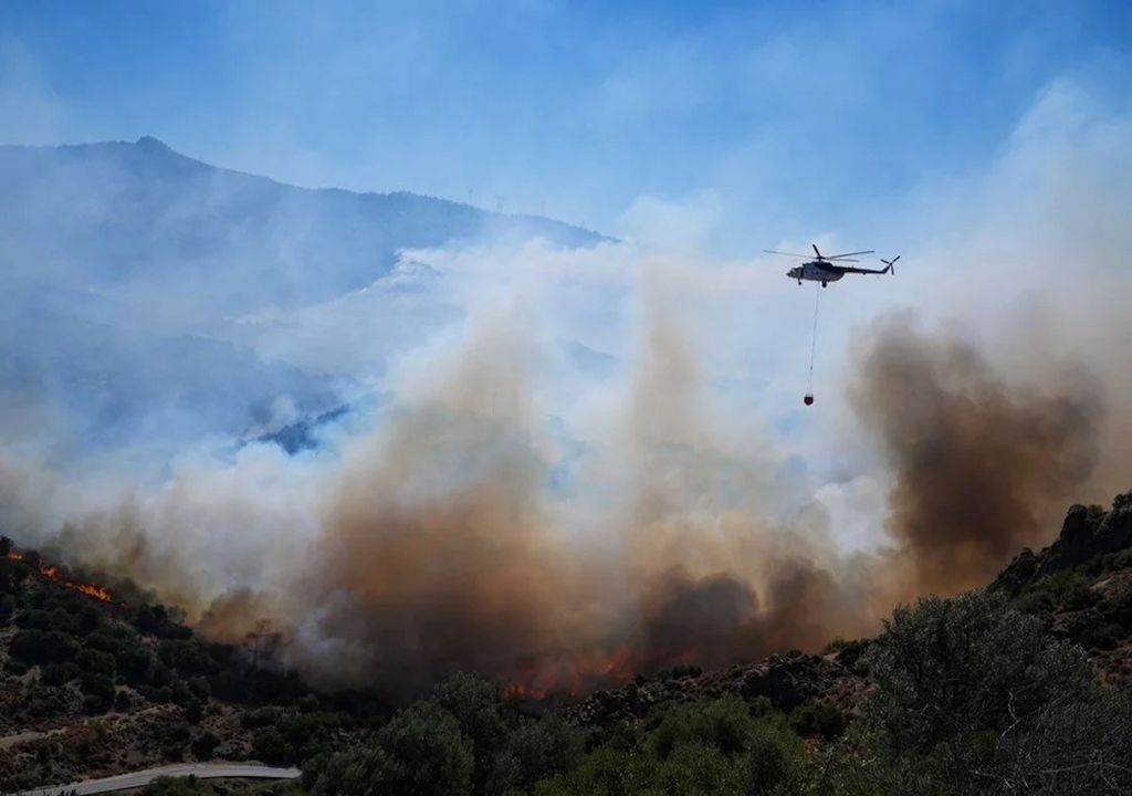 Incendios en Turquía