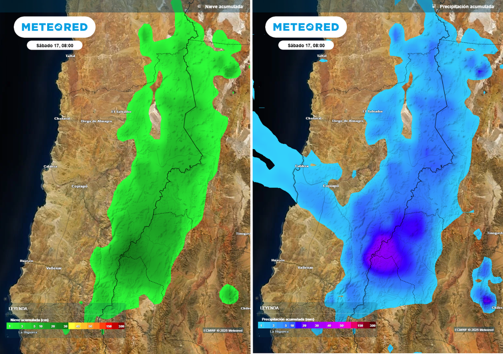 precipitaciones acumuladas previstas