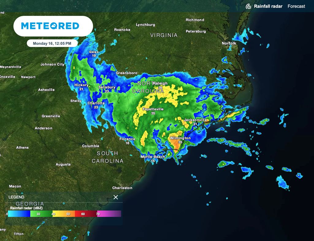 rainfall radar