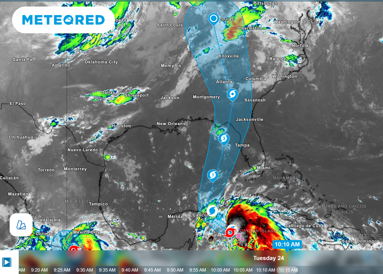 Tropical Storm Helene intensifies, hurricane watches issued for parts