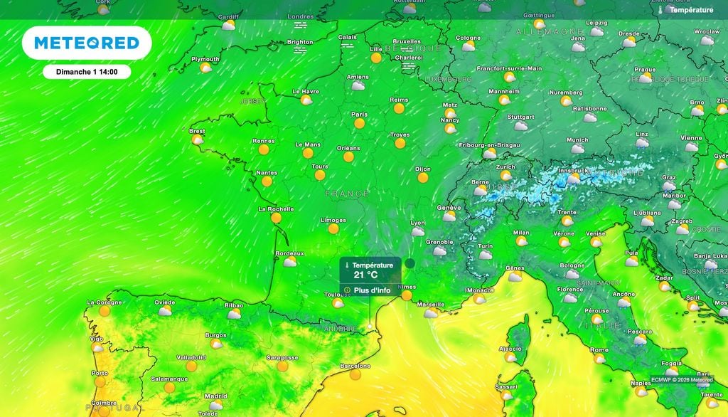 Un après-midi avec très peu de changement de météo. Un après-midi avec très peu de changement de météo.