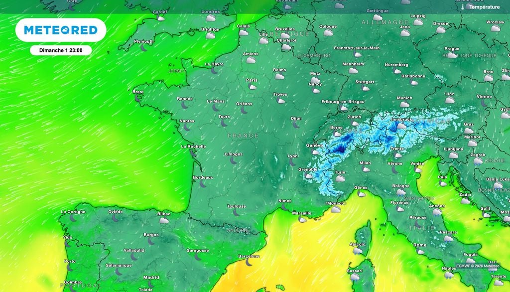 Temps calme pour le courant de soirée ! Temps calme pour le courant de soirée !