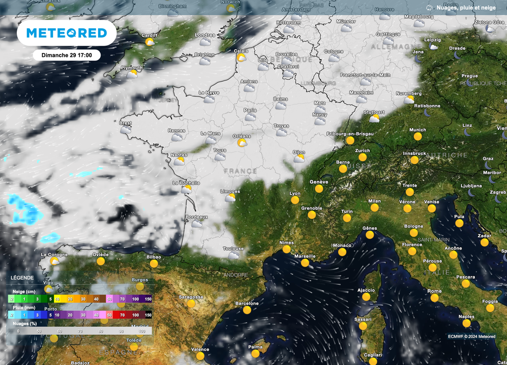 On retrouve une météo similaire en cours d'après-midi. On retrouve une météo similaire en cours d'après-midi.
