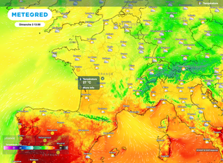 Pour ce dimanche en France : de la chaleur presque pour tout le monde. Découvrez les prévisions météo