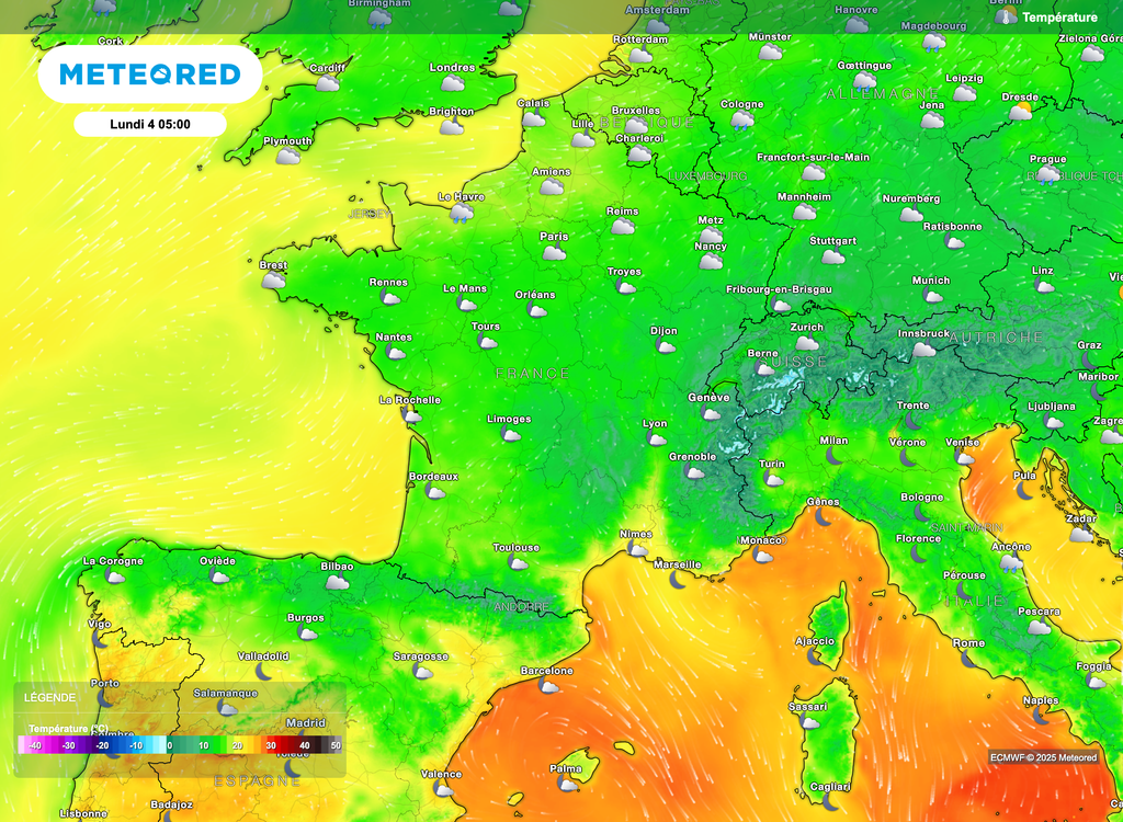 Des nuages de plus en plus nombreux par le nord d'ici la soirée / nuit de dimanche à lundi. Des nuages de plus en plus nombreux par le nord d'ici la soirée / nuit de dimanche à lundi.