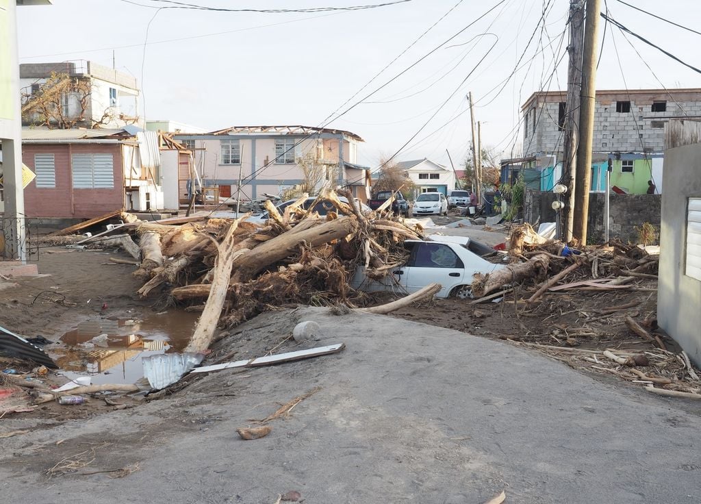 Ouragan Maria 2017 Dominique dégâts cyclone