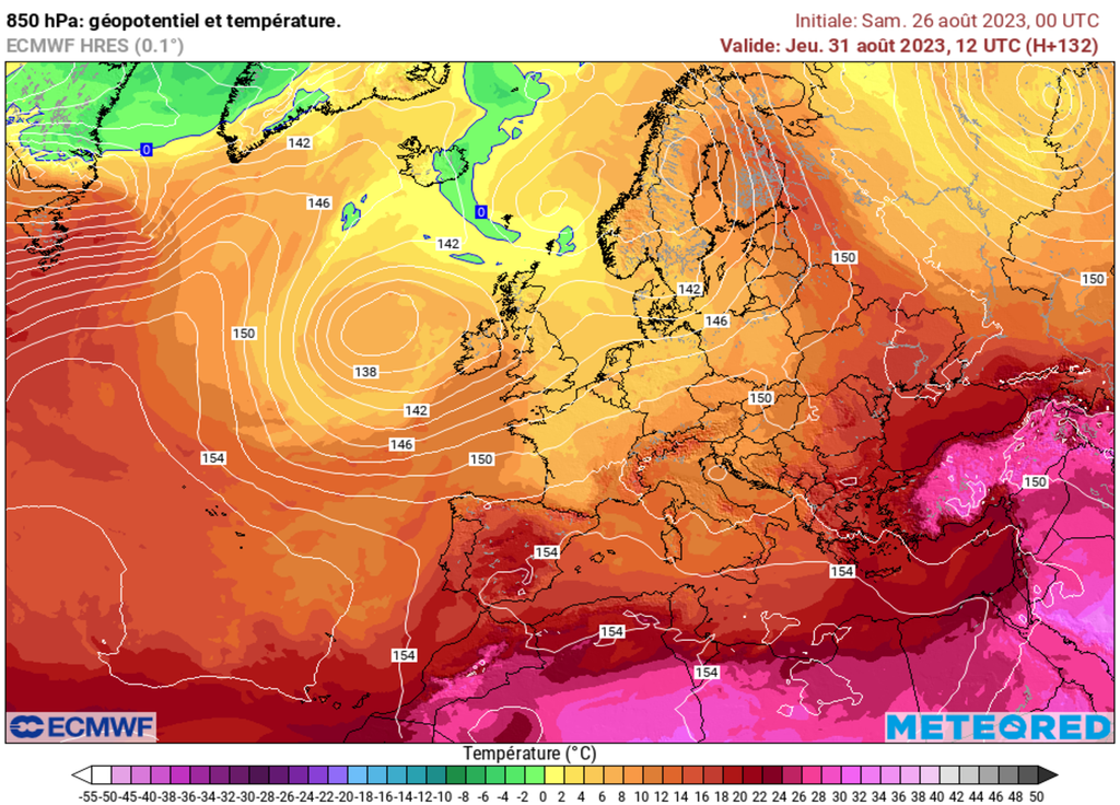 Le risque de canicule ne sera pas présent sur la France en cette fin août 2023.