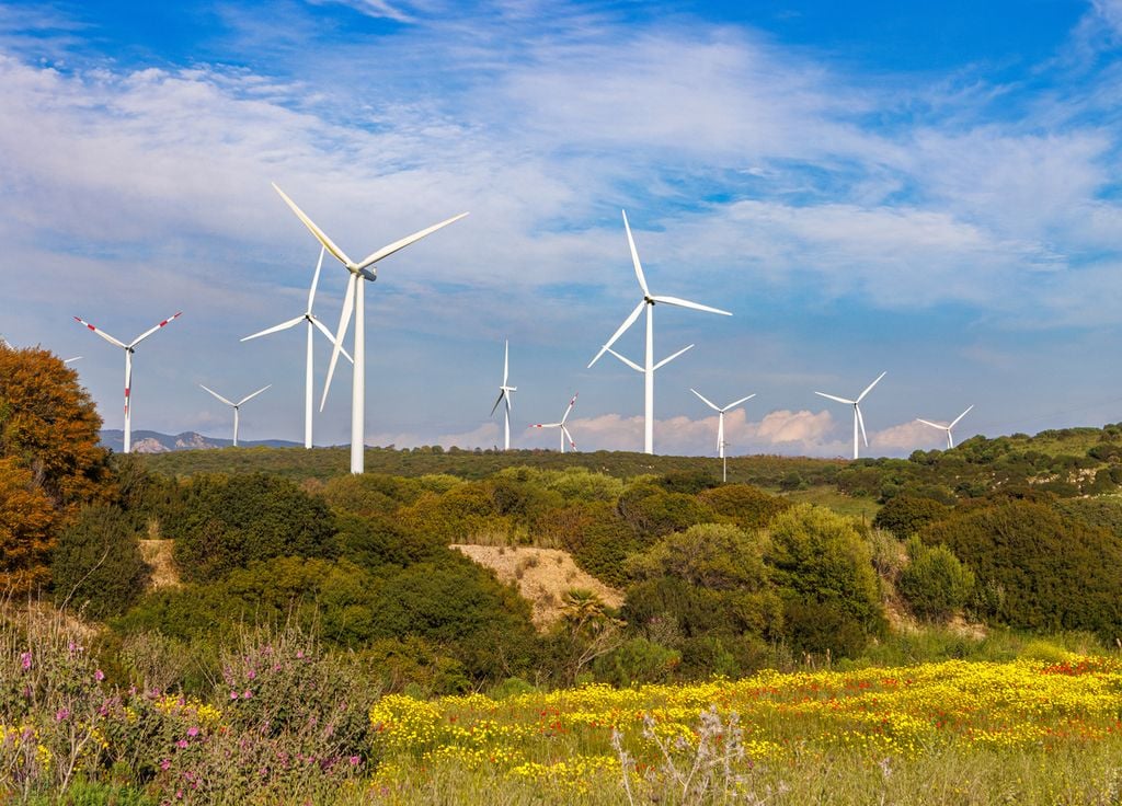 Éoliennes Sardaigne