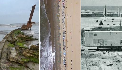 Praia de mais de 200 km no RS re&uacute;ne navio encalhado, miss&atilde;o da Nasa e hist&oacute;rias de naufr&aacute;gios
