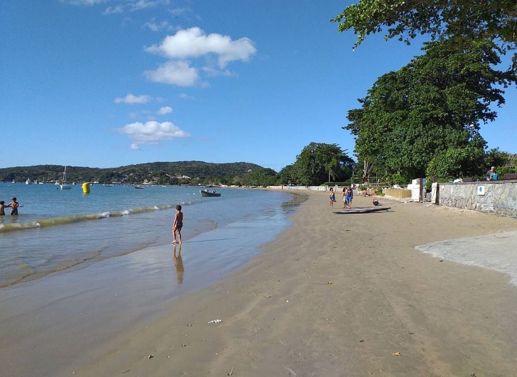 Praia de Manguinhos em Búzios (RJ). Crédito: Aline/Google.