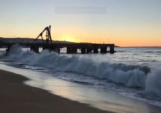 Olas de hasta 4 m por marejadas en playas del litoral central