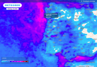 Precipitação e frio marcam o tempo em Portugal esta semana: saiba o que mostram os mapas da Meteored