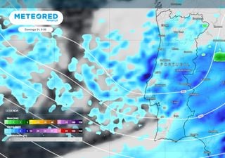 Precipitação sem tréguas no fim de semana da Páscoa: eis a previsão de chuva e neve para estas zonas de Portugal