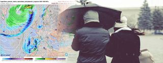 Precipitaciones asociadas a la dana de la semana de Fallas de 2022