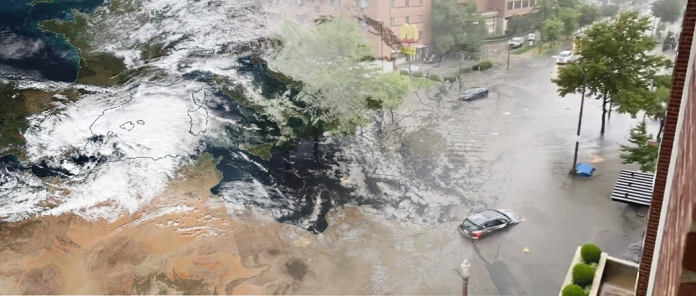 Precipitaciones extremas y patrones de flujo en el Mediterráneo