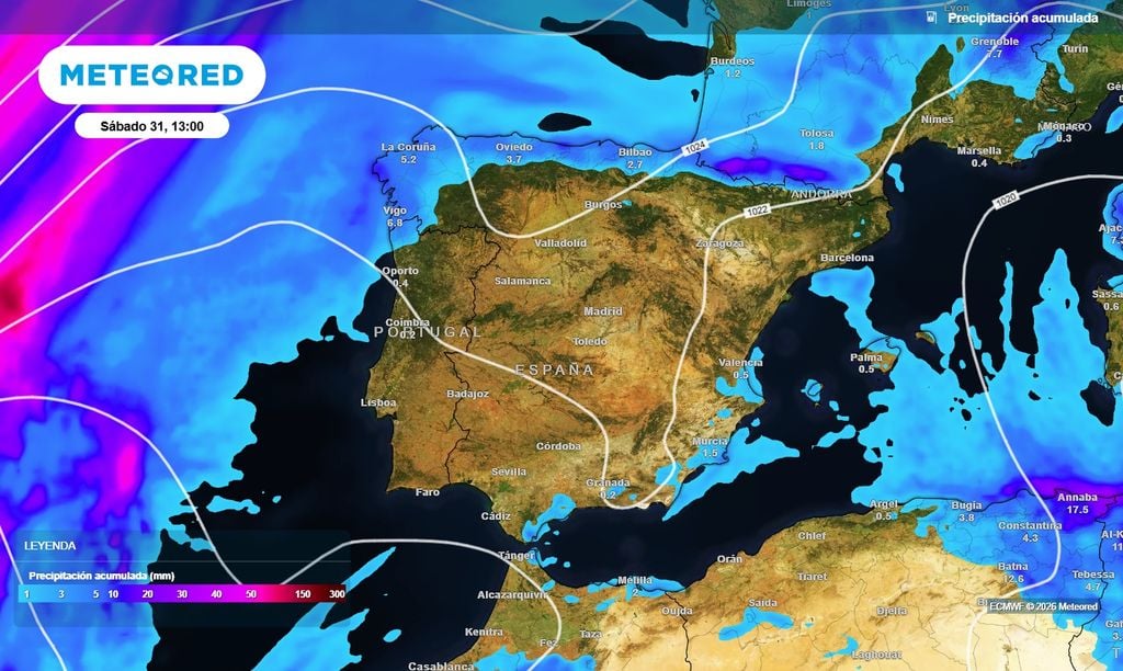 La lluvia seguirá sin hacer acto de presencia esta semana en la mayor parte de España.