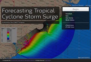 Predicción de marea de tempestad de ciclón tropical
