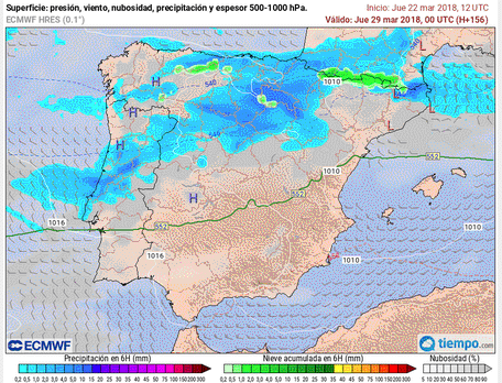 Predicción Especial De Aemet Para La Semana Santa 2018 En Mapas De Precipitación Predicción Especial De Aemet Para La Semana Santa 2018 En Mapas De Precipitación