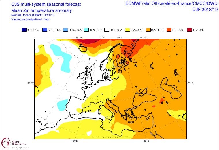 Predicción estacional ¿cómo será este invierno?