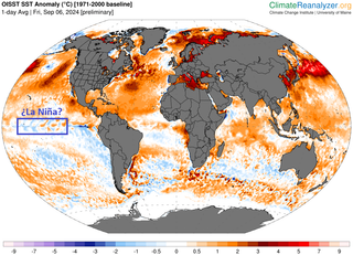 The latest seasonal forecasts from the European Centre present a stronger La Niña signal than previous ones