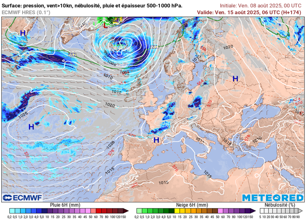 Un axe orageux pourrait bel et bien se dessiner pour le 15 août.