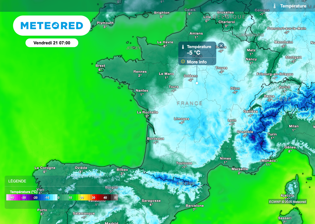 Nombreuses gelées ce vendredi matin !