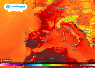 Près de 40°C en Espagne en fin de semaine : la France menacée par ces températures très élevées ?