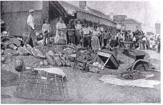 Presentación Del Libro “la Riada. Polán, 30 De Agosto De 1926” Foto de la época después de la riada. Foto:ABC