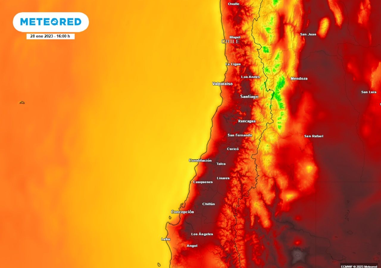 Zona Central De Chile Termina Enero 2023 Con Posibilidad De Ola De Calor 3374