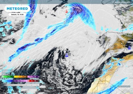 Previs&atilde;o a m&eacute;dio prazo para Portugal: o padr&atilde;o do Atl&acirc;ntico Norte que determinar&aacute; o tempo nos pr&oacute;ximos 10 dias