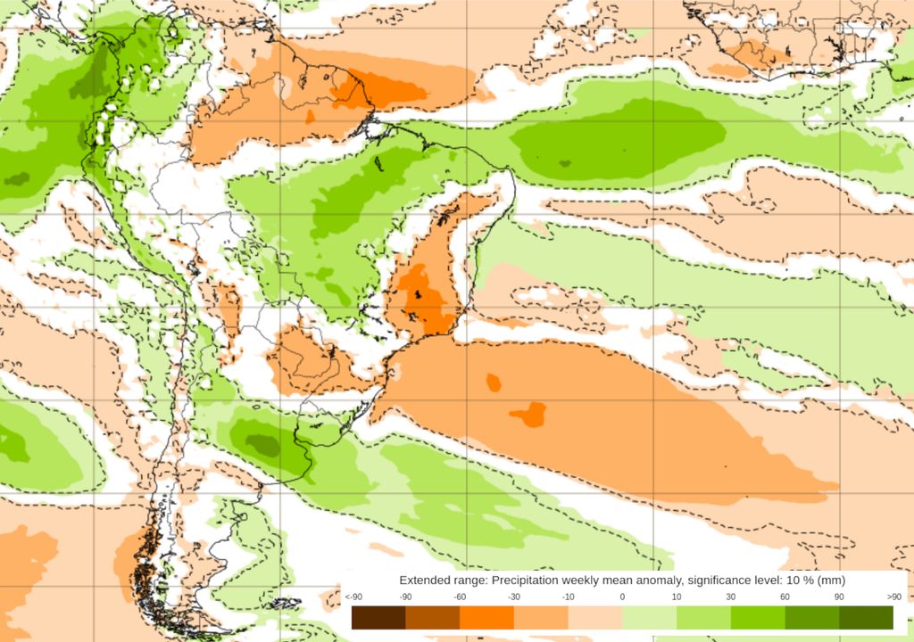 Previsão de anomalia de chuvas no período do Carnaval. Previsão de anomalia de chuvas no período do Carnaval.
