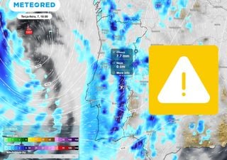 Previs&atilde;o de chuva para Portugal: IPMA cobre o continente de avisos de precipita&ccedil;&atilde;o e agita&ccedil;&atilde;o mar&iacute;tima